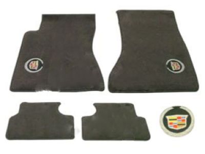 GM Floor Mats - Premium Carpet, Front and Rear 17801382