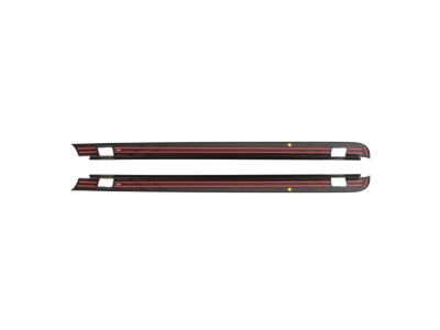 GM Short Box Side Rail Protectors in Black 17802473