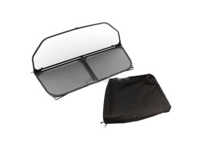 GM Windscreen,Note:For Use on Convertible Models,Black 17802566