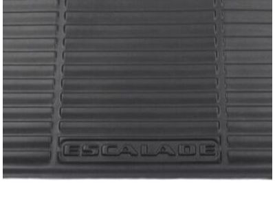 GM Cargo Tray,Note:Escalade Logo,Ebony 17803356