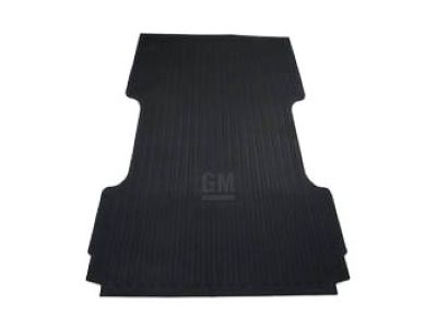 GM Standard Box Bed Mat in Black with GM Logo 17803371