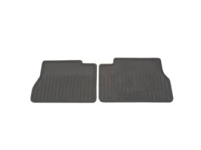 GM Floor Mats - Vinyl Replacement,Rear,Quantity:2 Piece;Color:Cashmere 19121487