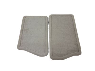 GM Rear Carpeted Floor Mats in Titanium 19121929