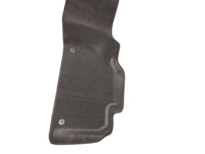 GM Rear One-Piece Carpeted Floor Mat in Titanium 19155782