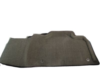 GM Rear One-Piece Carpeted Floor Mat in Titanium 19155782