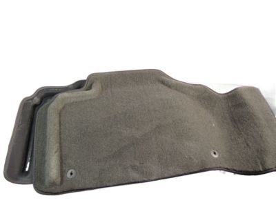 GM Rear One-Piece Carpeted Floor Mat in Titanium 19155782