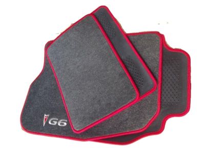 GM Floor Mats,Note:G6 and Pontiac Dart Logo,Ebony 19156111