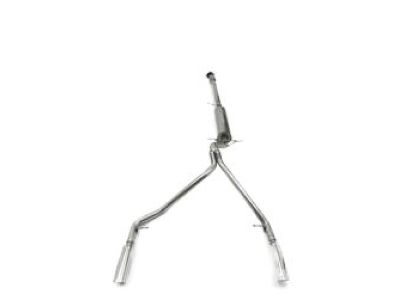 GM Cat-Back Exhaust System - Touring, Single Exhaust 19158652