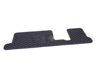 GM Rear 1-Piece All-Weather Floor Mat in Ebony 19170737