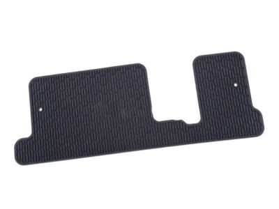 GM Rear 1-Piece All-Weather Floor Mat in Ebony 19170737