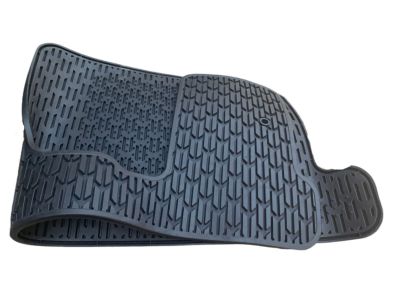 GM Rear 1-Piece All-Weather Floor Mat in Ebony 19170737