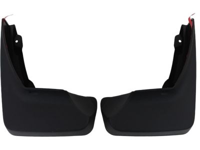 GM Rear Molded Splash Guards in Black 19172938