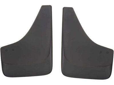 GM Flat Splash Guards in Black with Bowtie Logo 19213385