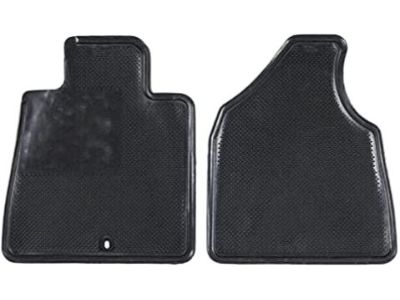 GM Front Carpeted Floor Mat Set in Titanium 19256611