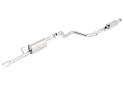 GM 1.8L Cat-Back Single Exit Exhaust Upgrade System with Polished Tip by Borla® 19300530