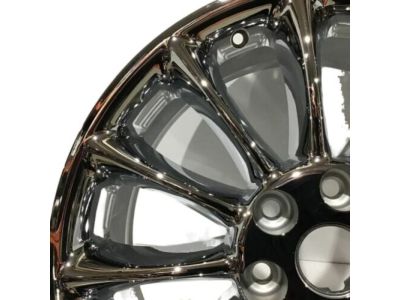 GM 20x7.5-Inch Aluminum 12-Spoke Wheel in Chrome 19300912