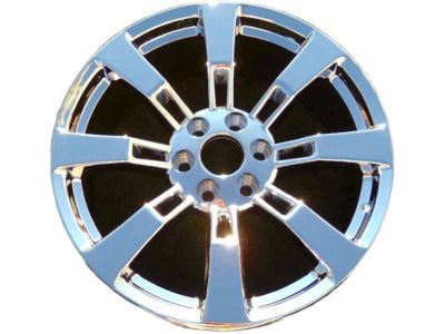 GM 22x9-Inch Aluminum 8-Spoke Wheel in Chrome 19300989