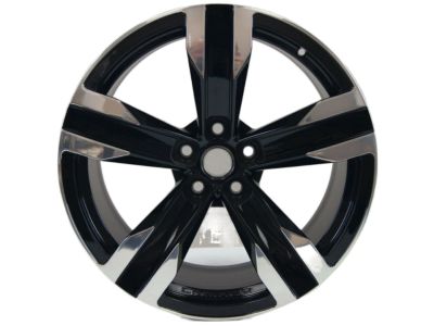 GM 20x11-Inch Aluminum 5-Spoke Rear Wheel in Gloss Black 19301169