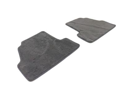 GM Front and Rear Carpeted Floor Mats in Black 19301569