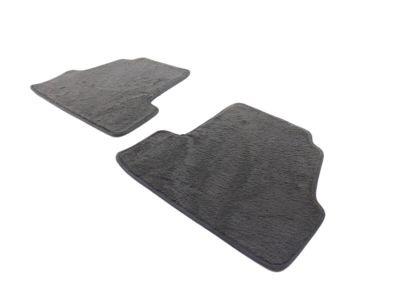 GM Front and Rear Carpeted Floor Mats in Black 19301569