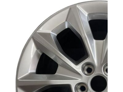 GM 19x8.5-Inch Aluminum 5-Split-Spoke Wheel in Polished Finish 19302646