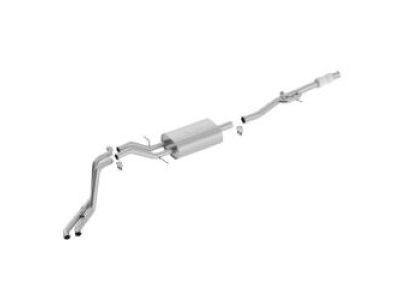 GM 6.2L Cat-Back Dual-Split Rear Exit Exhaust Upgrade System by Borla 19303341