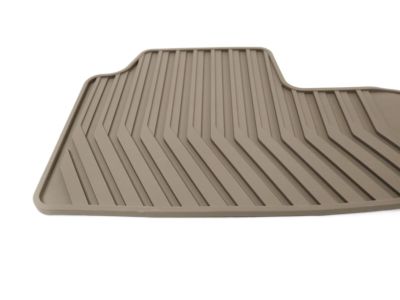 GM Second-Row One-Piece Premium All-Weather Floor Mat in Dune 22858831