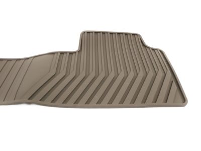 GM Second-Row One-Piece Premium All-Weather Floor Mat in Dune 22858831