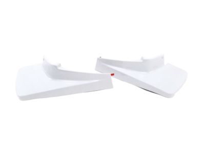 GM Front Molded Splash Guards in Summit White 22902392