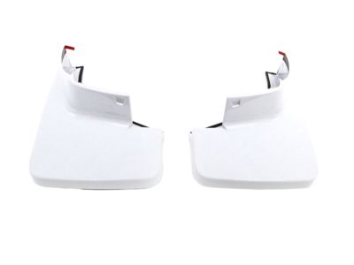 GM Front Molded Splash Guards in Summit White 22902392