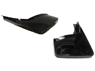 GM Front Molded Splash Guards in Onyx Black 22902396