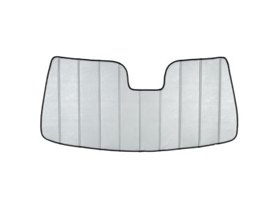 GM Front Sunshade Package in Silver with Black GMC Logo for Vehicles with Lane Departure 22987431