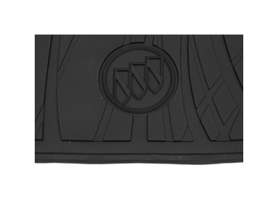 GM Premium All-Weather Cargo Area Mat in Ebony with Buick Logo 22991402