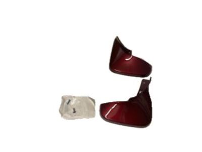 GM Front Molded Splash Guards in Crimson Red Tintcoat 23180052