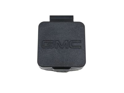 GM Hitch Receiver Closeout in Black with GMC Logo 23181345