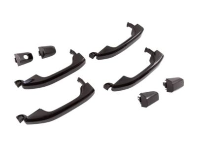 GM Front Door Handles in Black 23236149