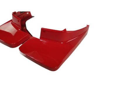 GM Front Molded Splash Guards in Red Hot 23238773