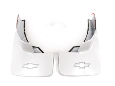 GM Front Molded Splash Guards in Iridescent Pearl Tricoat 23238775