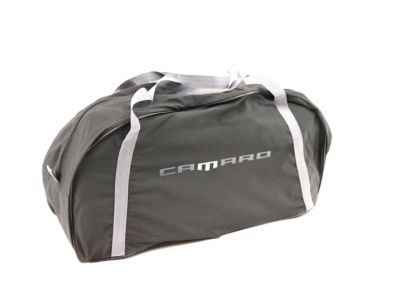 GM Premium All-Weather Outdoor Car Cover in Very Light Grey with ZL1 Logo 23248243