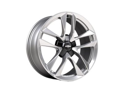 GM 20x8.5-Inch Aluminum 5-Split-Spoke Front Wheel in Polished Finish 23333841