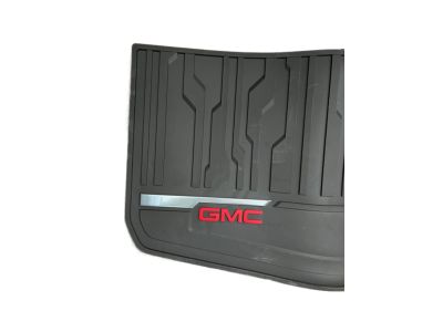 GM Premium All-Weather Cargo Area Mat in Jet Black with GMC Logo 23357006