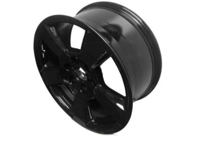 GM 20x9-Inch Aluminum 5-Spoke Wheel in Black 23431107