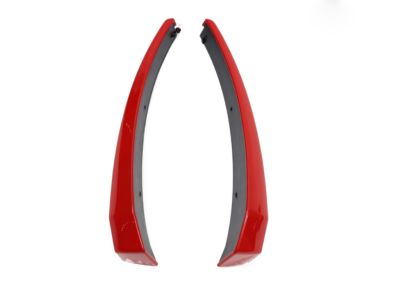 GM Front Splash Guards in Red Hot 23436518