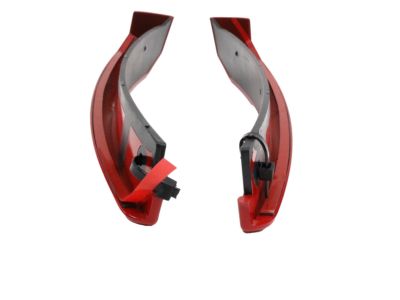 GM Front Splash Guards in Red Hot 23436518