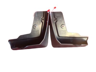 GM Front Splash Guards in Black 23454422