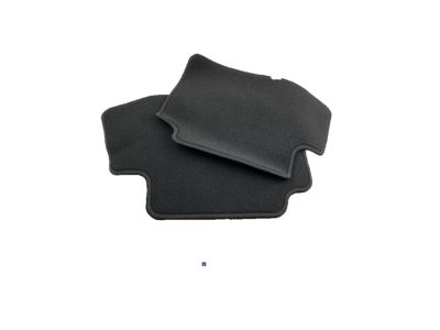 GM Rear Carpeted Floor Mats in Black 23490410