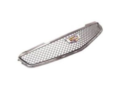 GM V-Series Grille in Black Chrome with Cadillac Logo 23504275