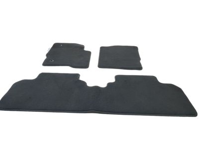 GM First- and Second-Row Carpeted Floor Mats in Dark Galvanized 42514798