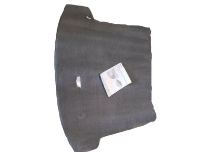 GM Premium Carpeted Cargo Area Mat in Titanium with Cadillac Logo 84028205