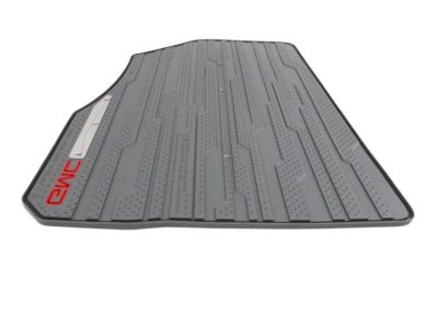 GM First-Row Premium All-Weather Floor Mats in Dark Ash Gray with GMC Logo 84038457